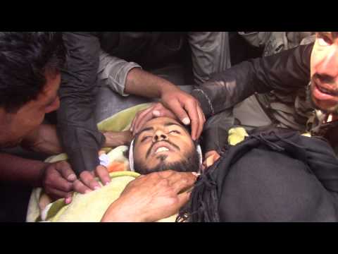 جثمان محمد محيسن الكيف أحد عناصر جيش الإخلاص الإسلامي