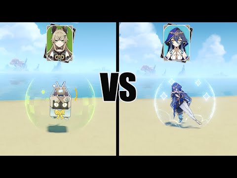 Kirara Shield vs Layla Shield - Genshin impact