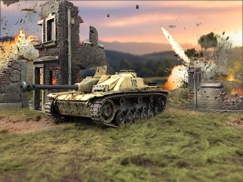 Airfix British Commandos part 3 - "Stug life"