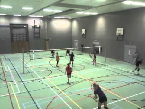 Us dames 1 in actie in de nieuwe wibauthal