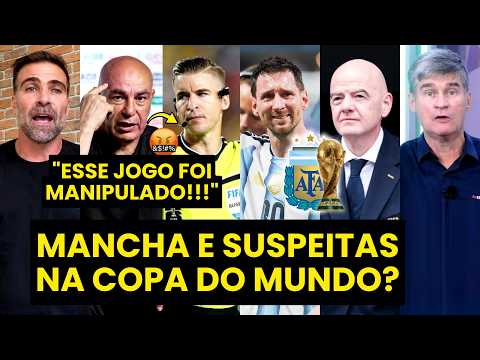 “ELEM SABIAM do ESCÂNDALO, cara! E a ARGENTINA…” ARBITRAGEM É DETONADA e REVOLTA EGITO na COPA!
