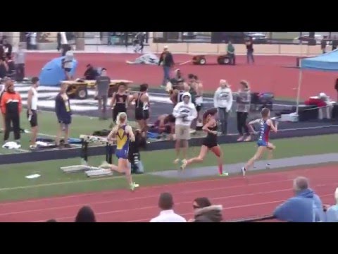 Sunset League Finals 800m Varsity Girls @HBHS 07May15