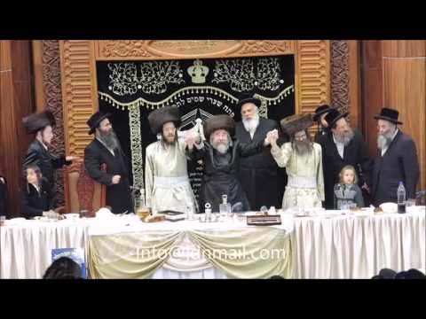 Bris of a grandson of the Rachmastrivkah Rebbe - Nissan 5776