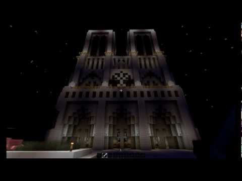 comment construire notre dame de paris minecraft