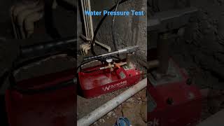 Water Pressure Test