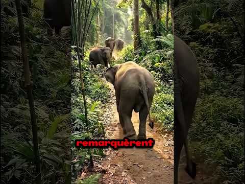 Le garçon déguisé en éléphant »