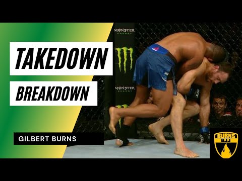 Gilbert Burns takedowns for BJJ/MMA with Claudio Calasans