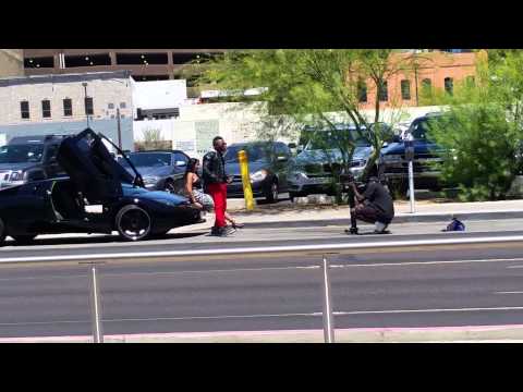 Phoenix Az Rapper making video