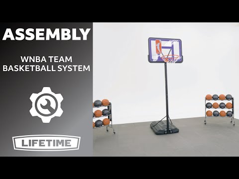 44-Inch Fusion Basketball System (Connecticut Sun)