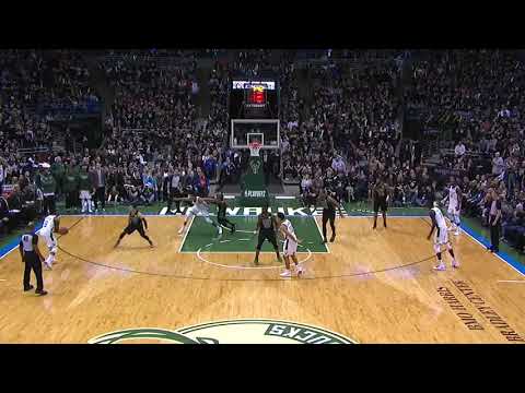 NBA, playoff 2018, Celtics vs. Bucks, Round 1, Game 4, Move 45, Eric Bledsoe, 3 pointer