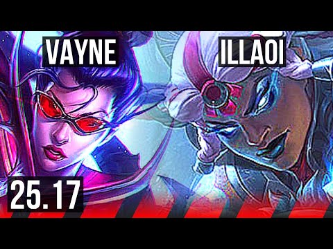 VAYNE vs ILLAOI (TOP) | KR Master | 25.17