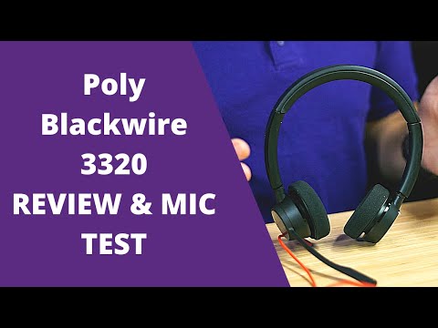 Poly - Plantronics Blackwire 3320 - Headset