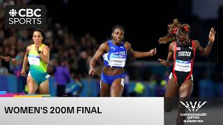 Convincing win in women's 200m final on Day 8 of the Glasgow 2026 Commonwealth Games