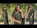 Priyanka Jain Latest Hot Saree Images Collections 2023 Actresses Hot Vertical Close Up Video