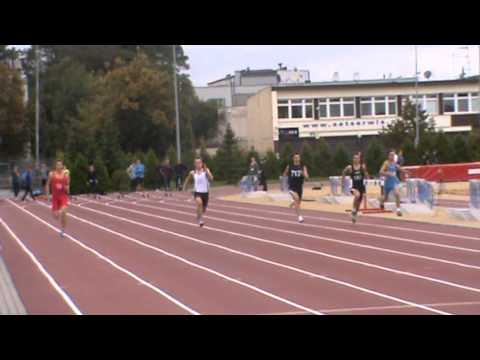 IV Mityng ŁOZLA Łódź - 100m seria 3/5 (14.09.2013r)