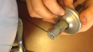 UPDATED: How to remove Kwikset Smartkey lock cylinder - for a lever lock set