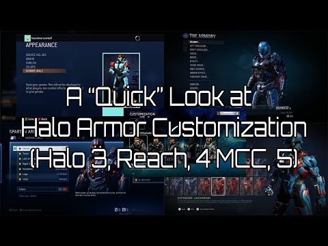 A "Quick" Look at Halo Armor Customization...