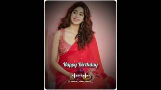 Happy Birthday Janhvi Kapoor Status | Janhvi Kapoor Birthday Whatsapp Status