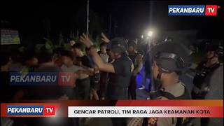 Tekan Kriminalitas, Tim Raga Patroli Titik Rawan Tembilahan
