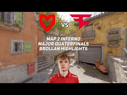 Brollan Highlights | Mouz vs Faze | CS2 Starladder Budapest Major 2025