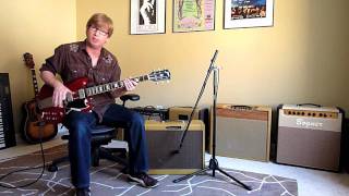 Tungsten Crema Wheat Amp demo - Tweed Deluxe 5E3 by Greg Vorobiov