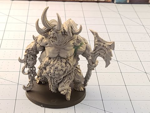 Zealot Miniatures: The Corrupted Minotaur unboxed!