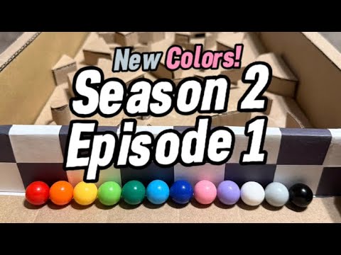 Season 2, Episode 1 | Color Race 1/16 | Marble Race Tournament