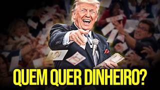 TRUMP PROMETE US$ 5 MIL SE REPUBLICANOS VENCEREM — BATEU O DESESPERO?