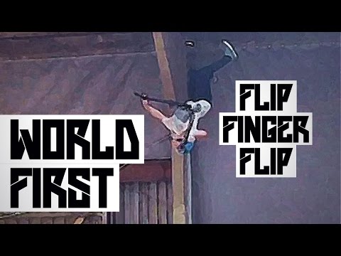WORLD FIRST FLIP FINGER FLIP! - Terry Price
