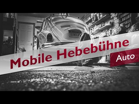 Mobile Hebebühne für das Auto | Infos und Kaufempfehlungen