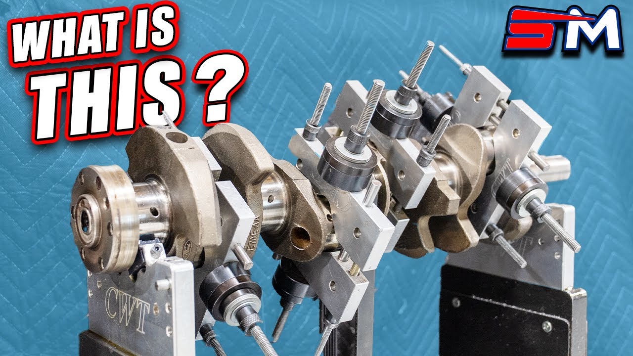 Crankshaft machining services at Steve Morris Engines