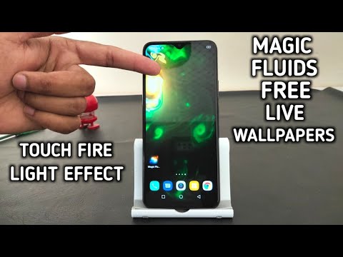 How To Download Fire Light Wallpapers In any Android Device |Magic Fluids Live Wallpaper|