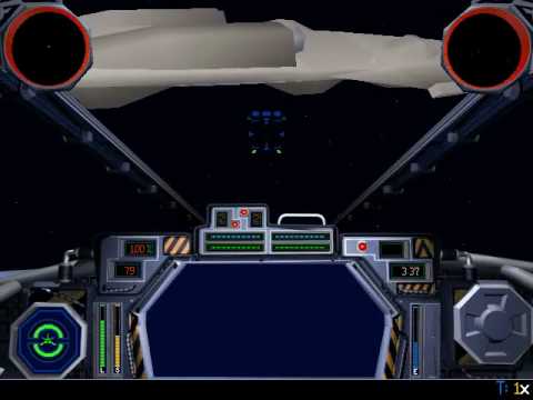 TIE Fighter - Battle 1  - The Aftermath of Hoth - Mission 5 - Attack Rebel Lt. Cruiser 1/2