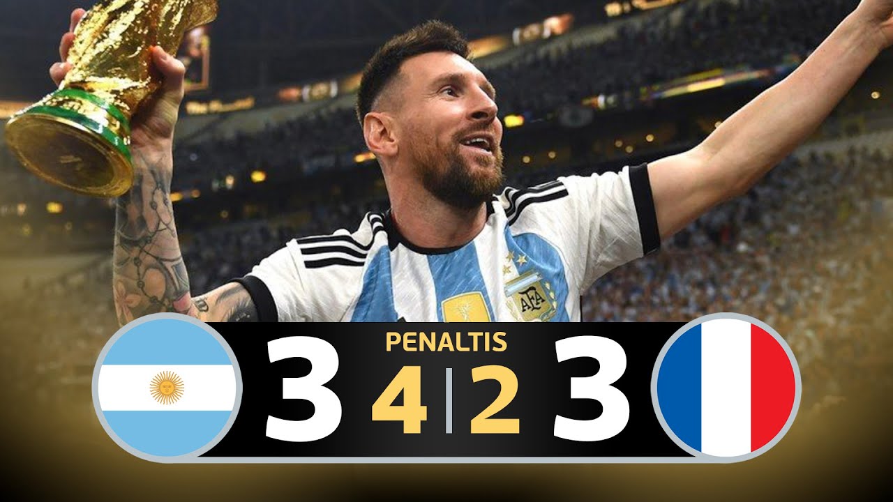 MESSI DESTROYS MBAPPE HAT-TRICK AND BECOMES WORLD CHAMPION