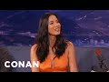 When OLIVIA MUNN Met Aaron Rodgers - CONAN on.