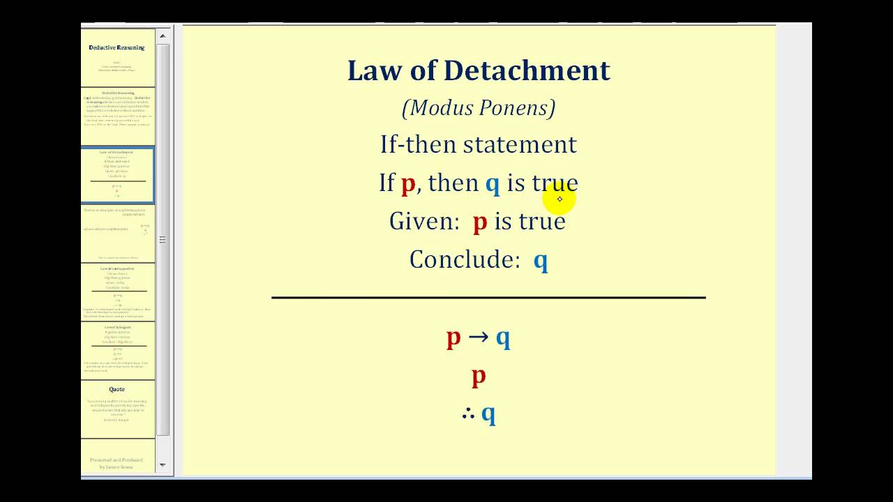 Introduction to Deductive Reasoning