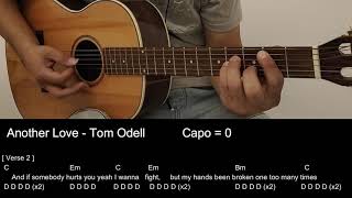 Another Love - Tom Odell Guitar Tutorial with Chords/ Lyrics