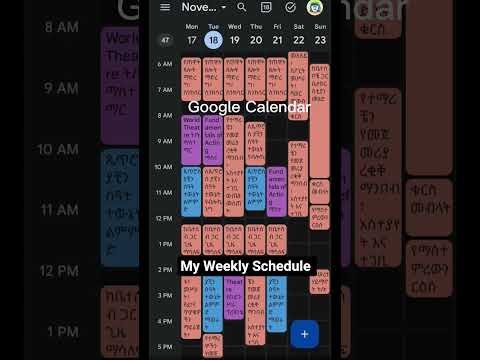 “How I Organize My Busy Week Using Google Calendar 📅🔥” #google #shorts #shortsfeed #googlecalendar