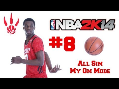 NBA2K14 All-Sim My Gm Mode - Toronto Raptors #8 (PS4)