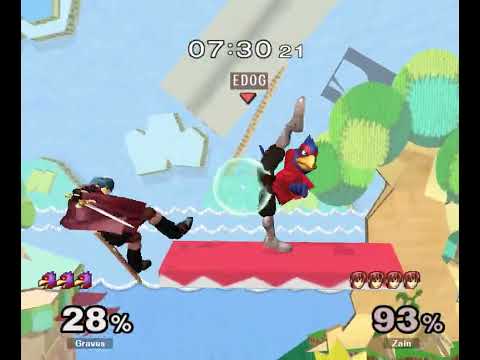 Zain (Marth) vs Graves (Falco) | Top 64 - WR1 - Melee Singles - GX3