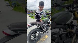 Download lagu Scrambler 400x sound 🔥 #triumph #scrambler mp3