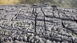 preview picture of video 'Limestone pavement at Malham Cove'