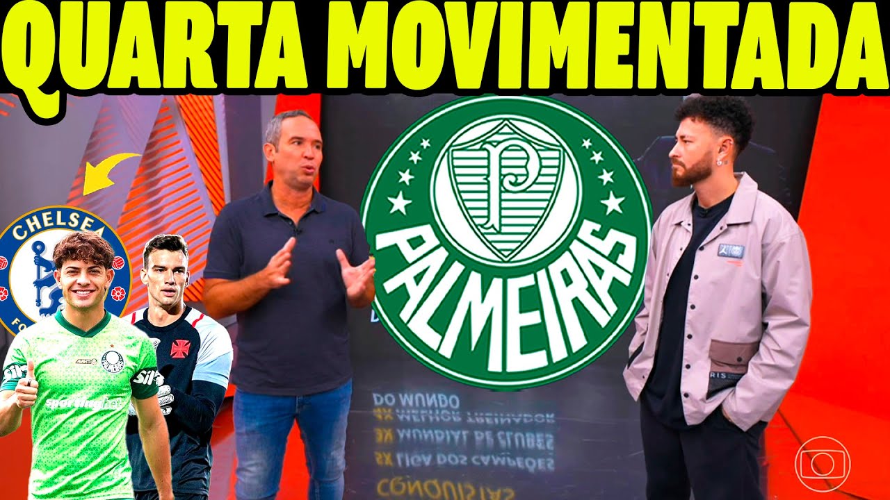 GLOBO ESPORTE PALMEIRAS! QUARTA MOVIMENTADA NO VERDÃO!  ÚLTIMAS NOTICIAS DO PALMEIRAS