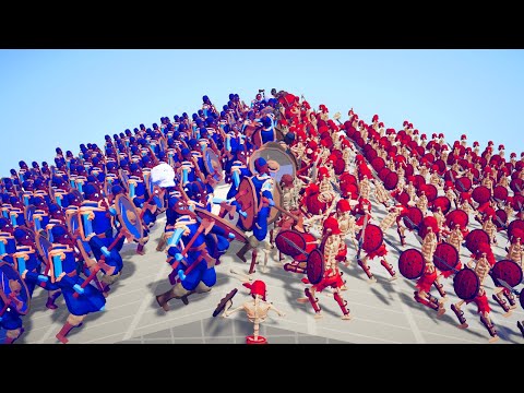 100x VIKING ARMY 🪓 vs 💀 100x SPOOKY ARMY / Totally Accurate Battle Simulator ( TABS )