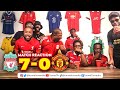 Liverpool 7-0 Manchester United | Full Fan Reactions | Gakpo Nunez Salah Firmino