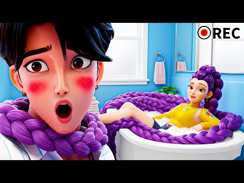 VLOG: RESCUING JINU FROM RUMI'S MAGIC LONG HAIR?! 😱 Jinu Is Shocked! (KPDH Funny Moments)