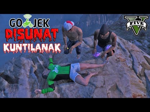 GOJEK DISUNAT KUNTILANAK - GTA 5 YOUTUBER KOCAK PARODY