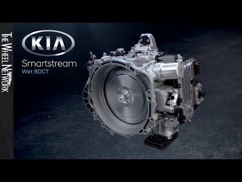 The new Kia Smartstream Wet 8DCT (8-speed double-clutch transmission)