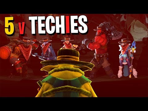 When It Becomes 5 v Techies... - DotA 2