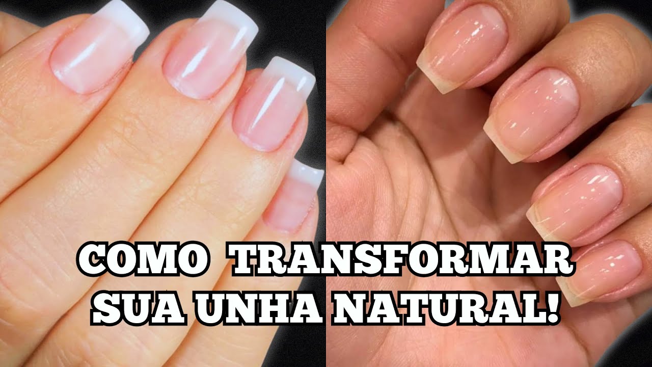 Como fazer as unhas naturais ficarem bonitas/Rotina de cuidado!